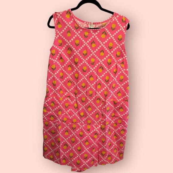 Vintage Pink Floral Romper - Picture 1 of 7